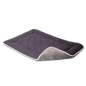 DGS Pet Products Pet Cotton Canvas Sleeper Cushion Extra Small Sand 15" x 20" x 1" (Color: Pebble Grey, size: Extra Extra Large)